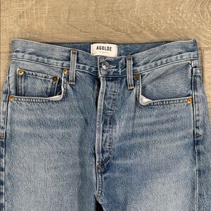 AGOLDE Women's Blue Jeans